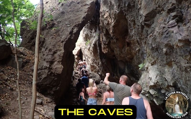 Caves La Leona Waterfall